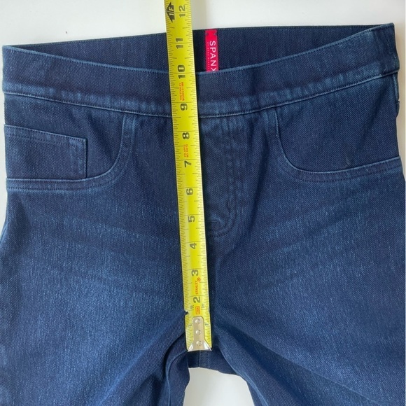 SPANX Women’s Blue Jean-ish Ankle Leggings in TWILIGHT RINSE Size Small - Picture 11 of 12
